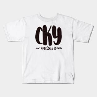 Cky Font Kids T-Shirt